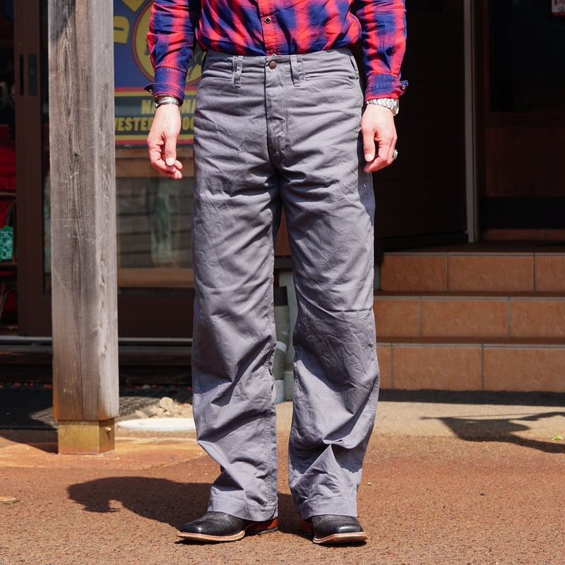 クッシュマン　フリスコパンツ Cushman “Cotton Serge Frisco Pants” | MASUYA
