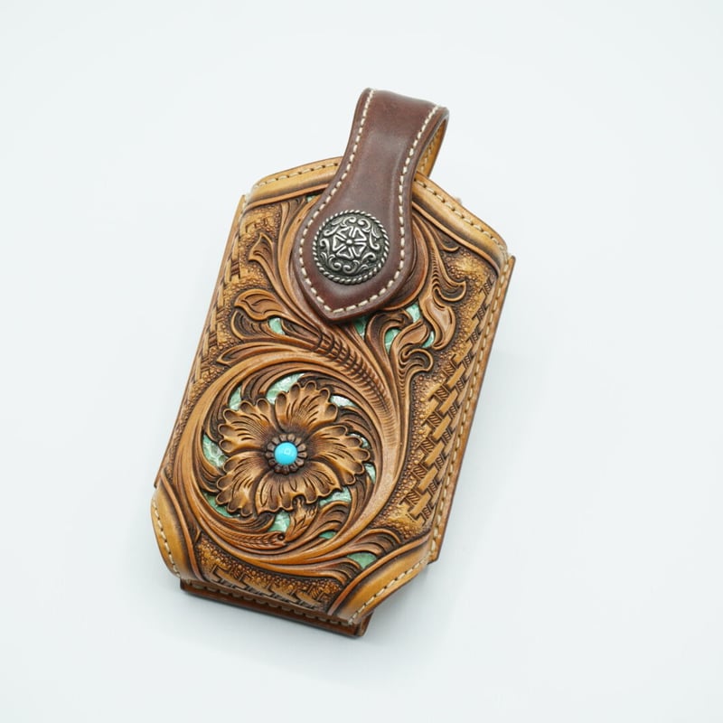 小物 Funny Kubo Takahiro Kubo FUNNY Hand phone case cordovan by Kubo Takahiro
