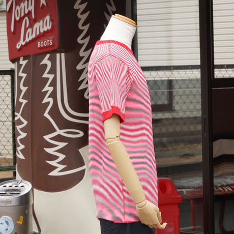 Healthknit Waffle Border S/S Tee