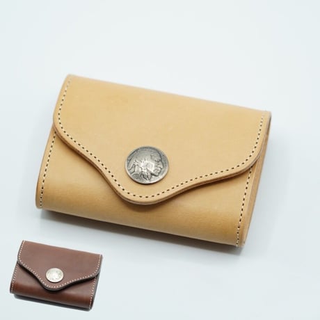 FUNNY Coincase Bellows BRIDLE LEATHER