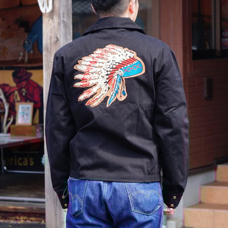 Rockmount Gabardine Warbonnet Embroidered Western Bolero Jacket