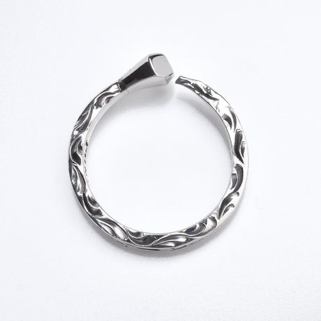 FUNNY HORSESHOE NAIL RING