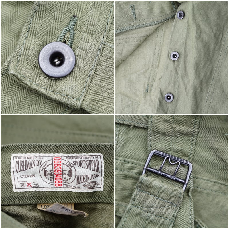 Cushman Herrinbone Baker Pants | NewDeal