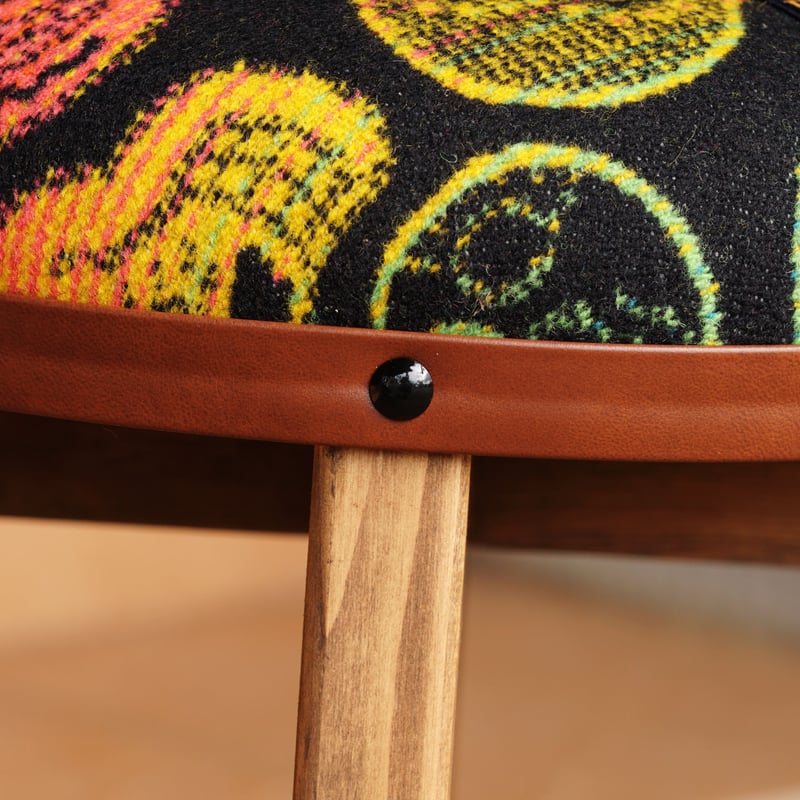PENDLETON Woody High Stool(Sugar Skulls) | NewDeal