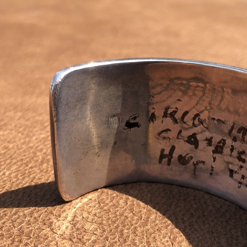 Kartoonコリンシアン　ワールド　ボバン　エウゼビオ　ネドベド　ハジ Indian Jewelry HOPI bangle by Watson Honanie |