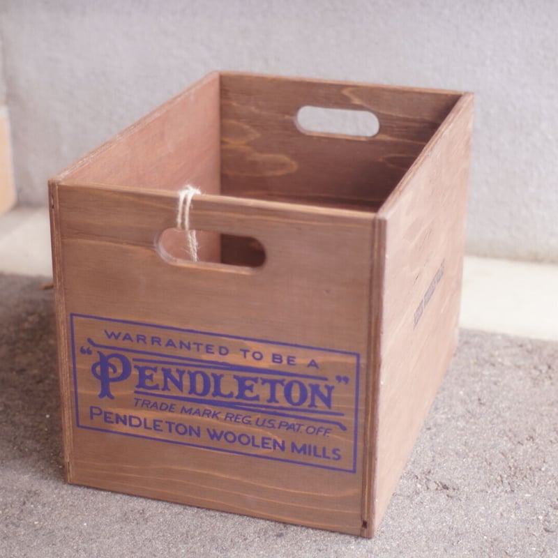 PENDLETON Tall Wood Box | NewDeal