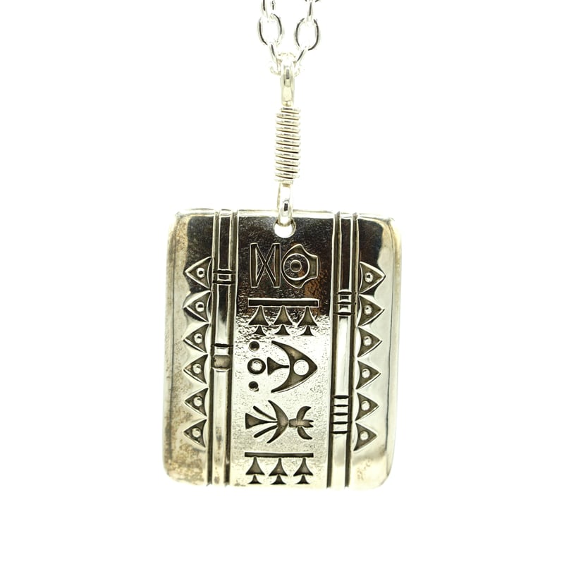 Indian Jewelry Top by Norbert Peshlakai(HIEROGL