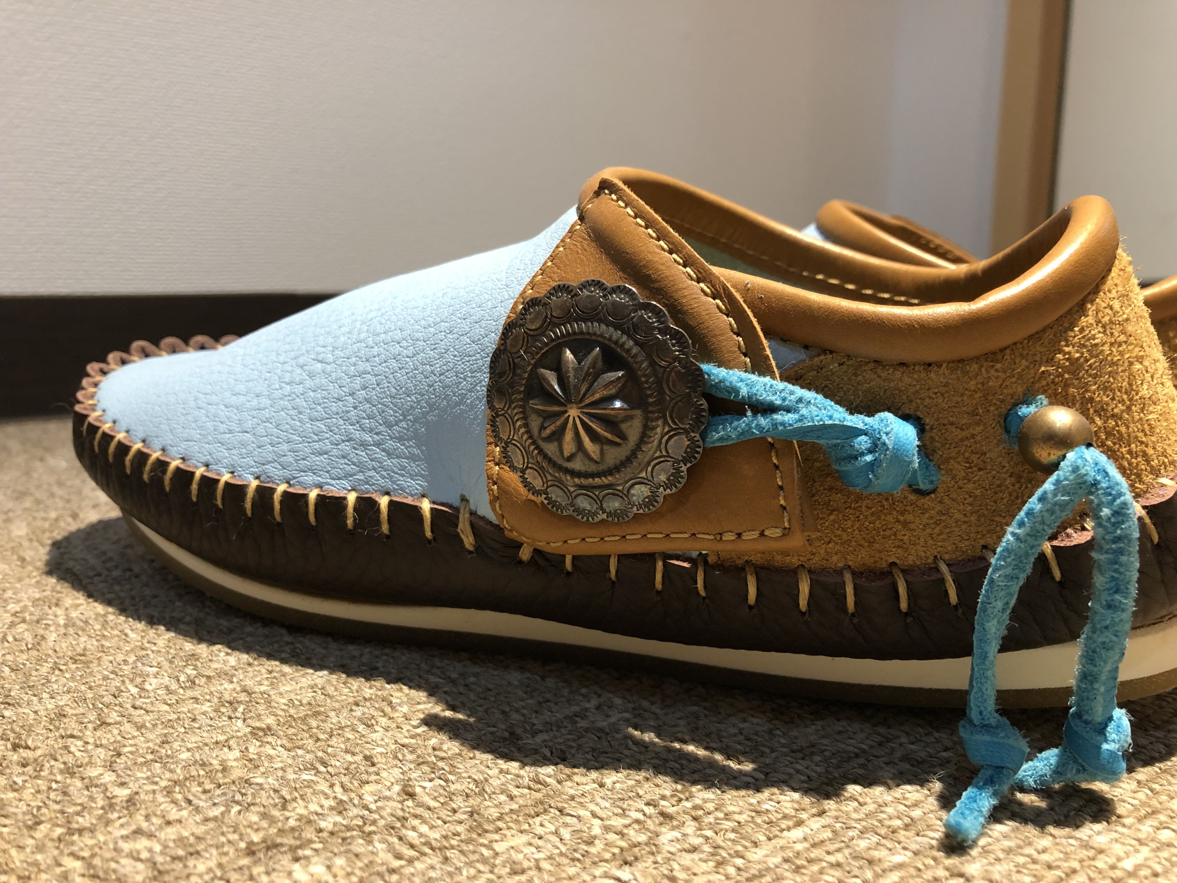 FUNNY / CUSTOM MADE インディアンモカシン.日本製 original