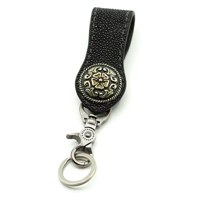 FUNNY Loop key holder Stingray(Black) 31mm | Ne