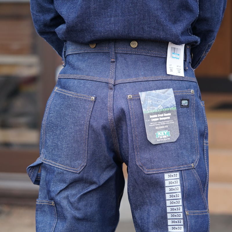 Key Double Front Denim Logger Pants | NewDeal