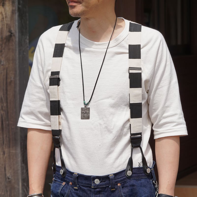 CUSHMAN クッシュマン　サスペンダー クッシュマン「BLACK CHAMBRAY」サスペンダー - アメカジ