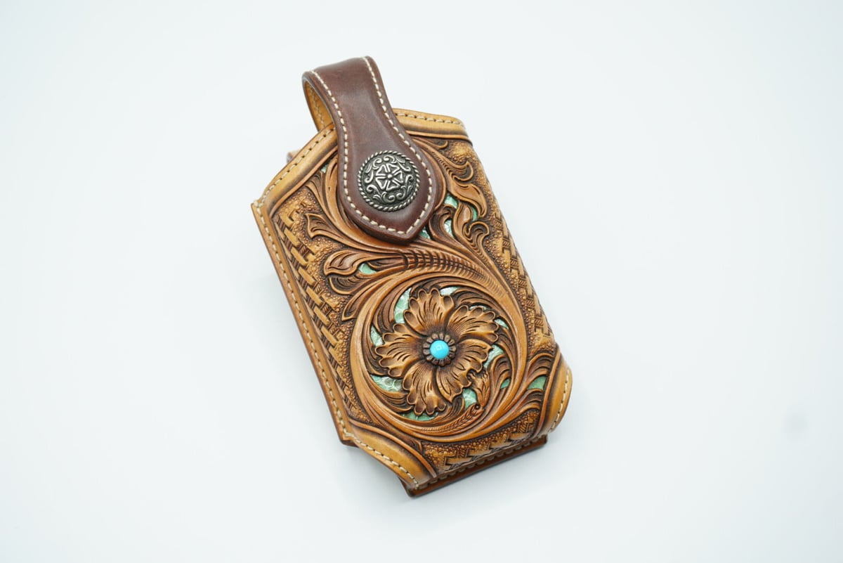 小物 Funny Kubo Takahiro Kubo FUNNY Hand phone case cordovan by Kubo Takahiro