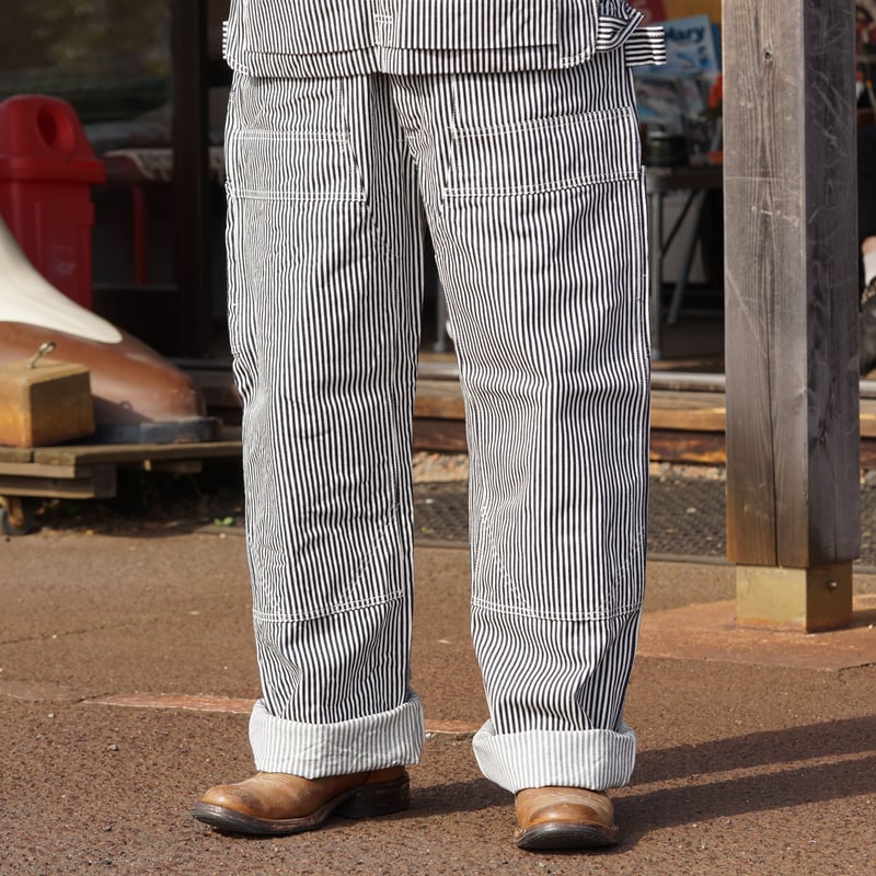 Cushman Double Knee Over All(HICKORY) | NewDeal Cushman Double Knee Over All(HICKORY) | NewDeal