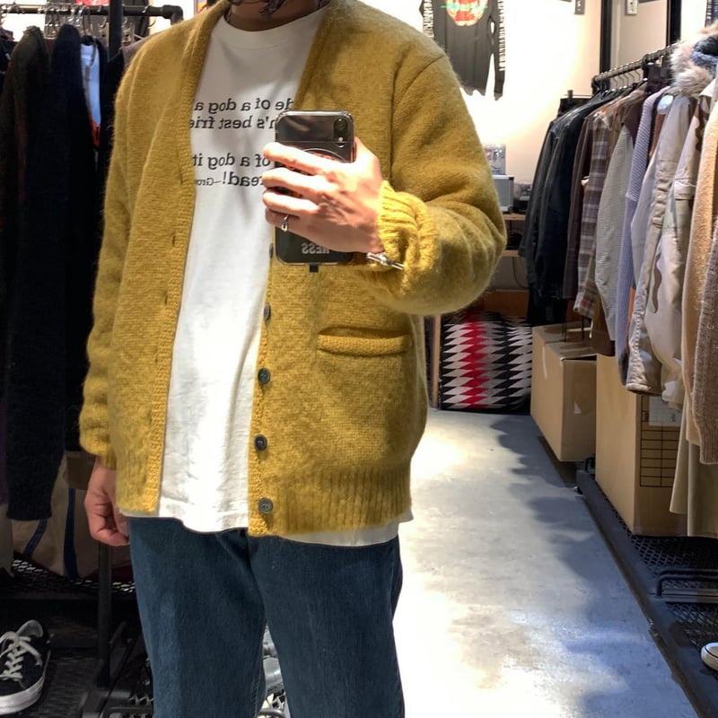 60sタイプ モヘアカーディガン XL 【THE ANTHOLOGY】 MOHAIR ZIP-UP CARDIGAN | THE ANTHOLOGY OFFICIAL