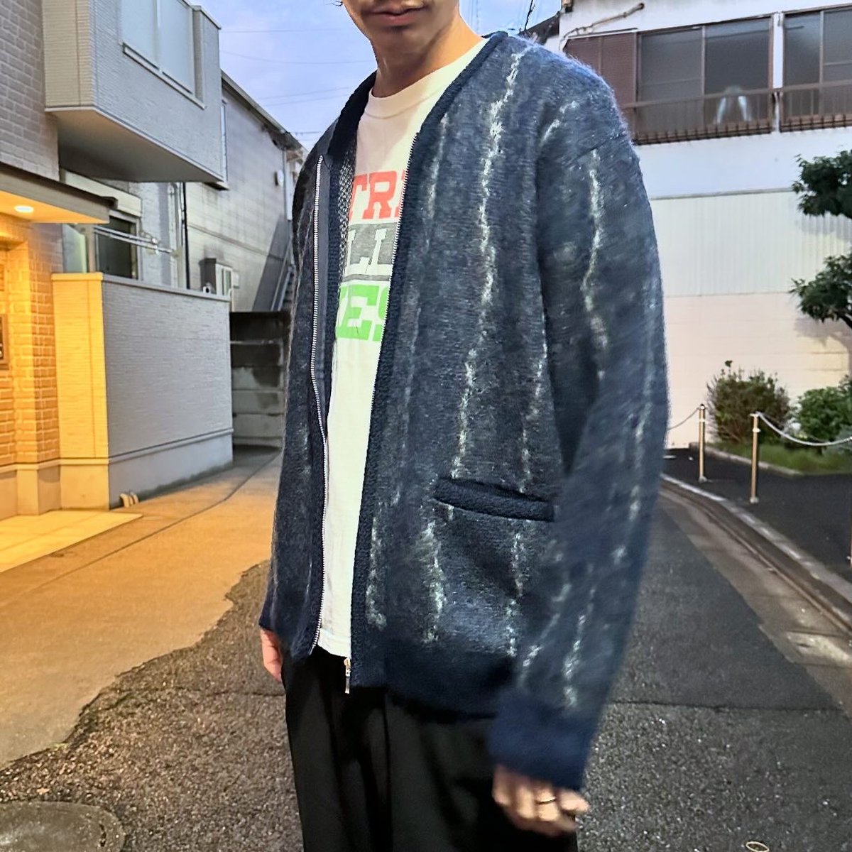 MOHAIR ZIP-UP CARDIGAN | THE ANTHOLOGY OFFICIAL