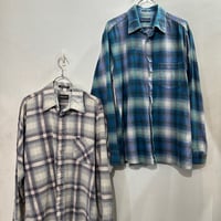 VAN HEUSEN ombre check shirt