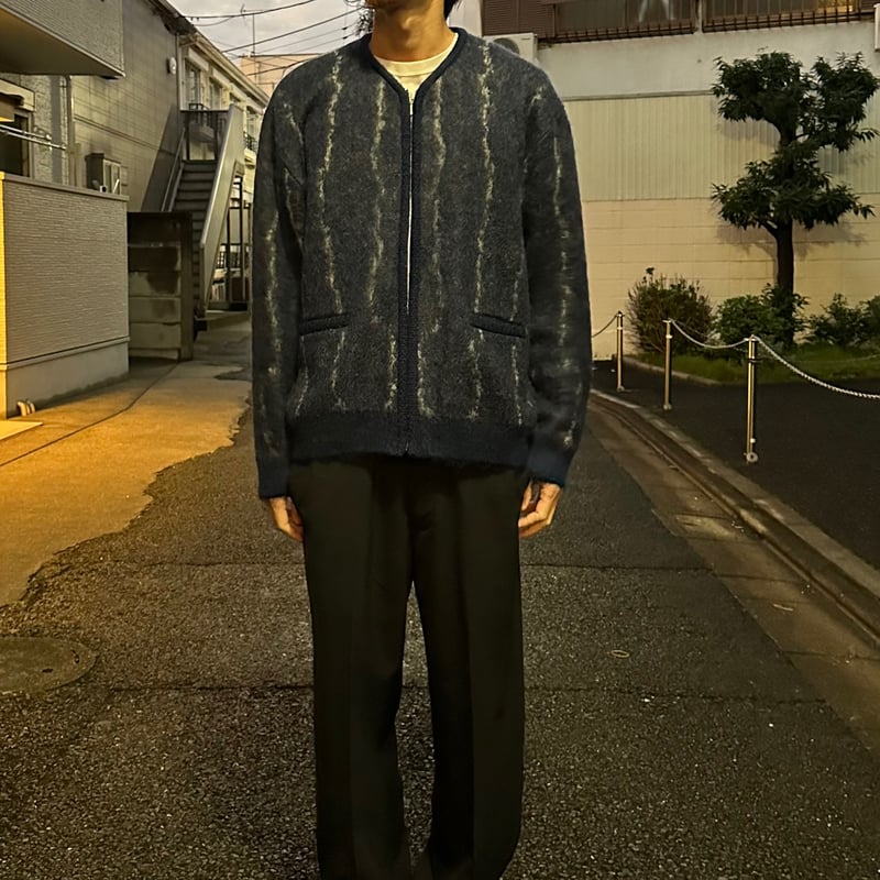 MOHAIR ZIP-UP CARDIGAN | THE ANTHOLOGY OFFICIAL MOHAIR ZIP-UP CARDIGAN | THE ANTHOLOGY OFFICIAL