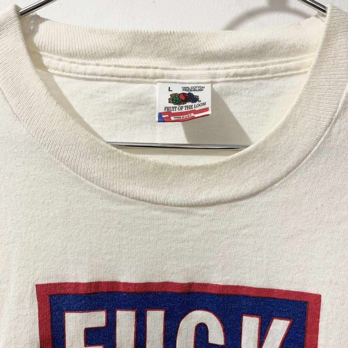 80's FUCK BUSH print tee | THE ANTHOLOGY OFFICIAL