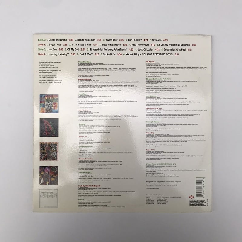 A Tribe Called Quest The Anthology 未開封 A Tribe Called Quest The Anthology 未開封 邦楽