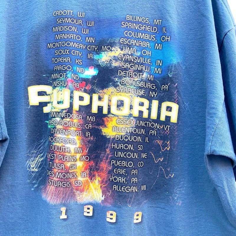 Def Leppard EUPHORIA 1999 Tシャツ Lサイズ Def Leppard EUPHORIA 1999 Tシャツ Lサイズ M10949113