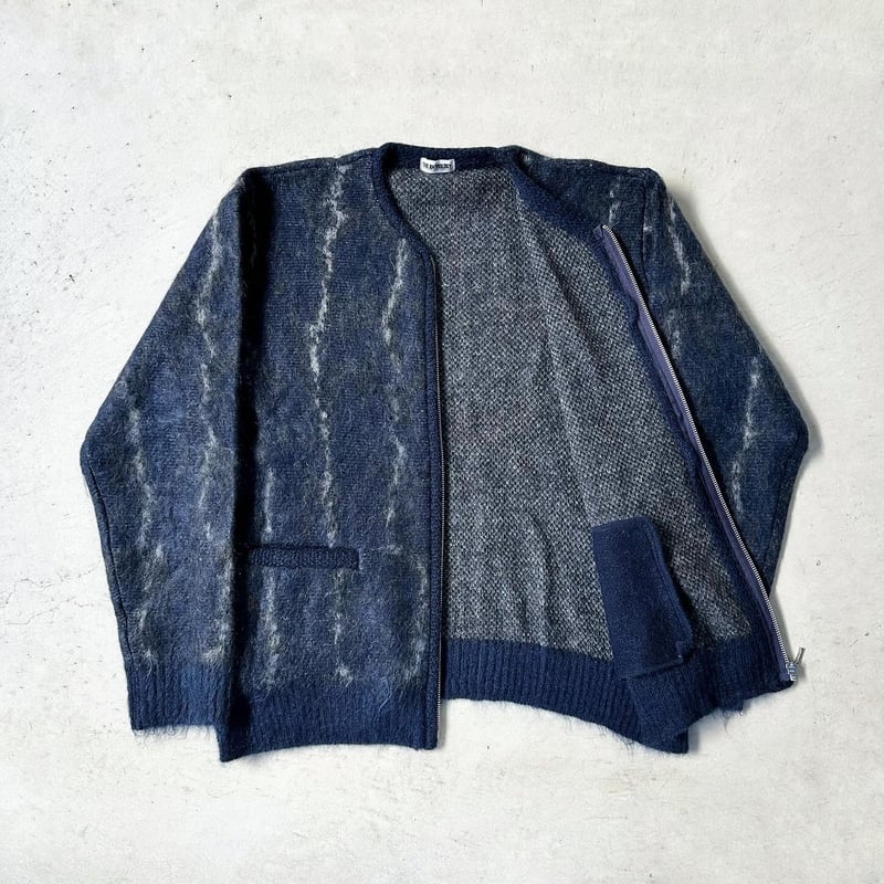 MOHAIR ZIP-UP CARDIGAN | THE ANTHOLOGY OFFICIAL