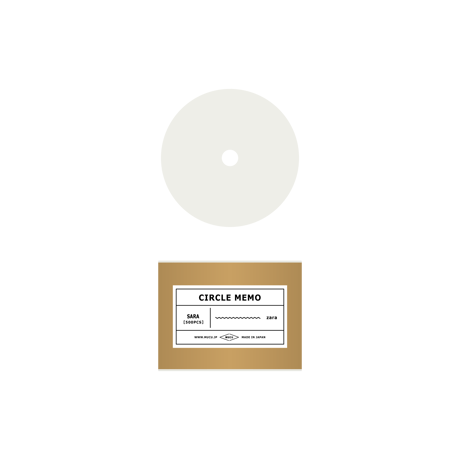 CIRCLE MEMO （専用メモ用紙）
