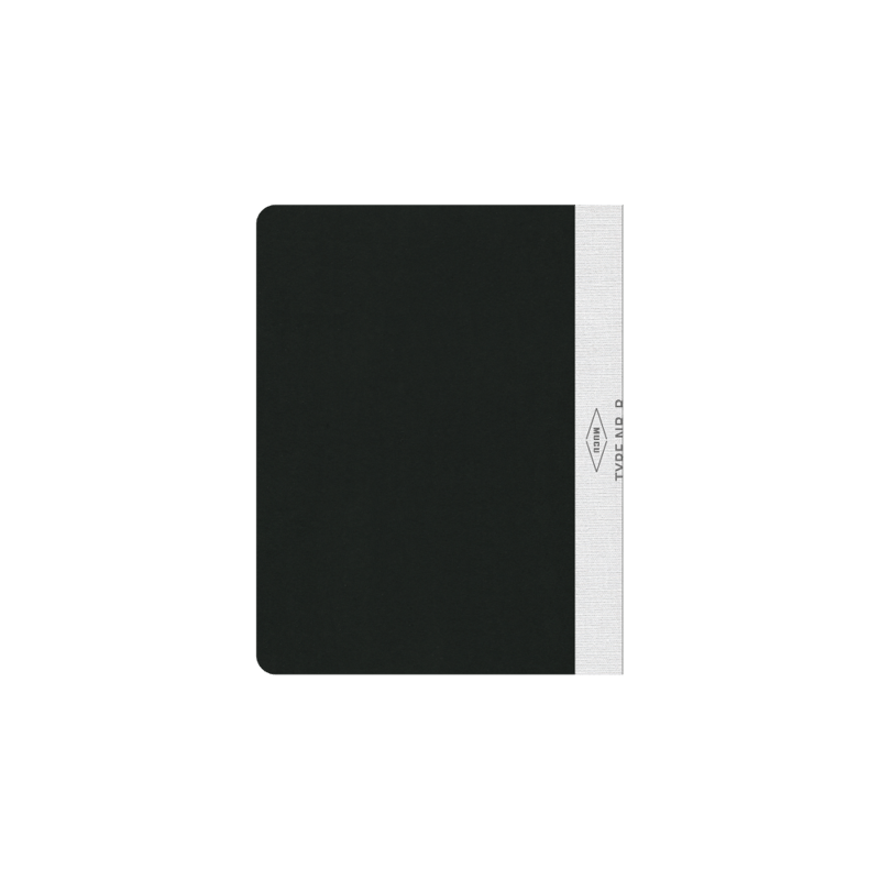 BLANK NOTE BLACK-S | MUCU