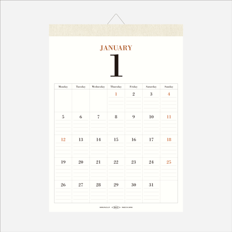 WALL CALENDAR 2026