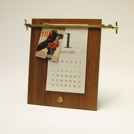 CLAMP CALENDAR 2023 - TEAK