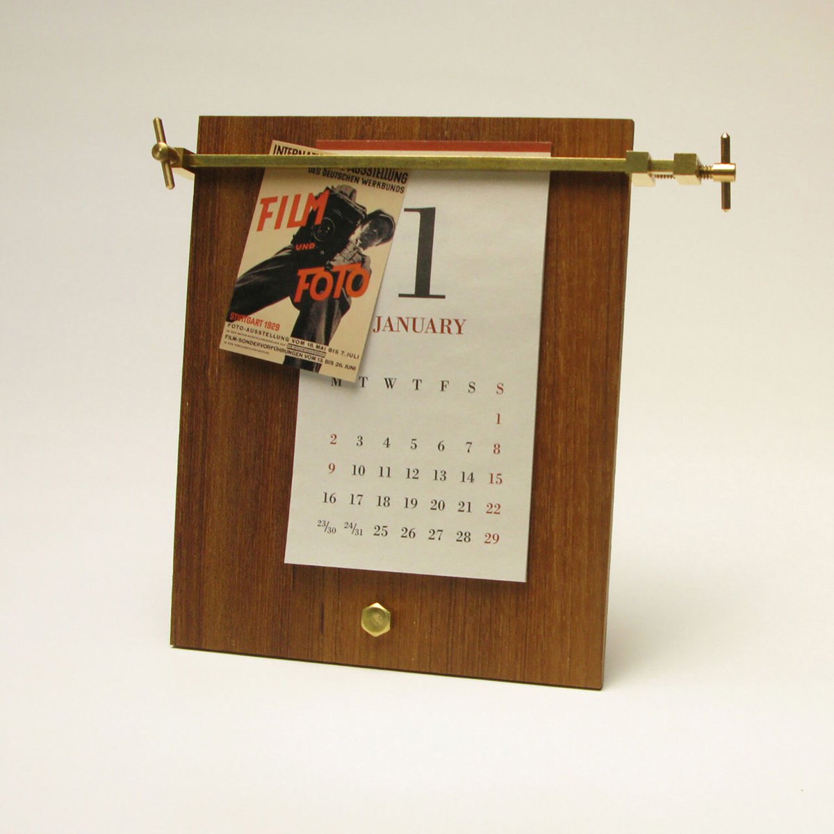 CLAMP CALENDAR 2023 - TEAK | MUCU