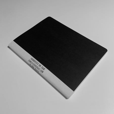 BLANK NOTE　BLACK-M
