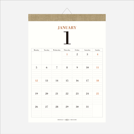 WALL CALENDAR 2026