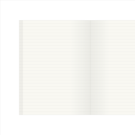 NOTEBOOK - SHIRO　RULED