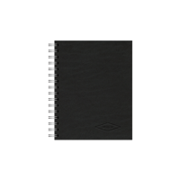 LEATHER RINGNOTE　S - BLACK