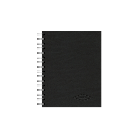 LEATHER RINGNOTE　S - BLACK