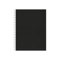 LEATHER RINGNOTE　L - BLACK