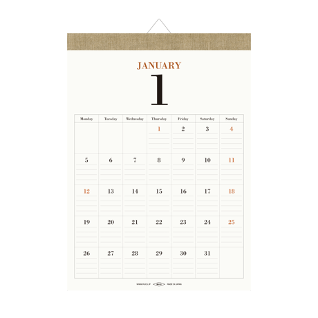 WALL CALENDAR 2026