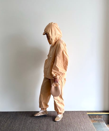 SONO/JAMIE joggers/White,Dusty peach