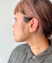 _Fot/ROUNDWIRE EARRING SS_EGG EAR CUFF/BRASS