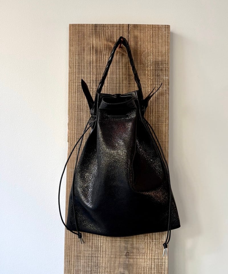 Hender Scheme/woven sac gloss/black | pain