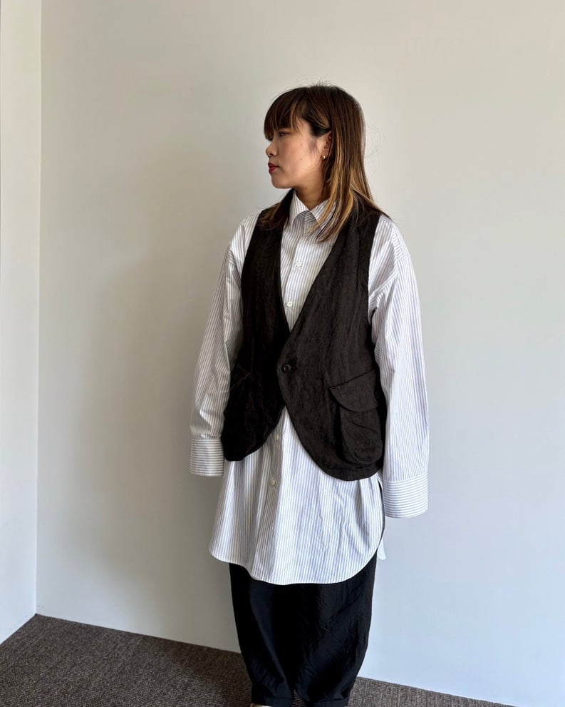 KLASICA/Cross Back Vest/BLACK | pain