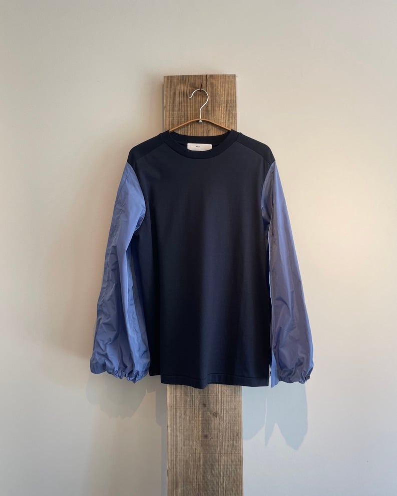 トップス TOGA PULLA TOGA PULLA Cotton taffeta L/S TOGA PULLA/トーガプルラ】Cotton taffeta L/S/コットンタフタ