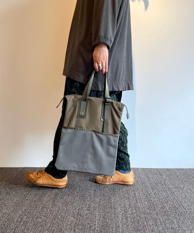 Hender Scheme/functional layered bag/beige,khak Hender Scheme/functional layered bag/beige,khak