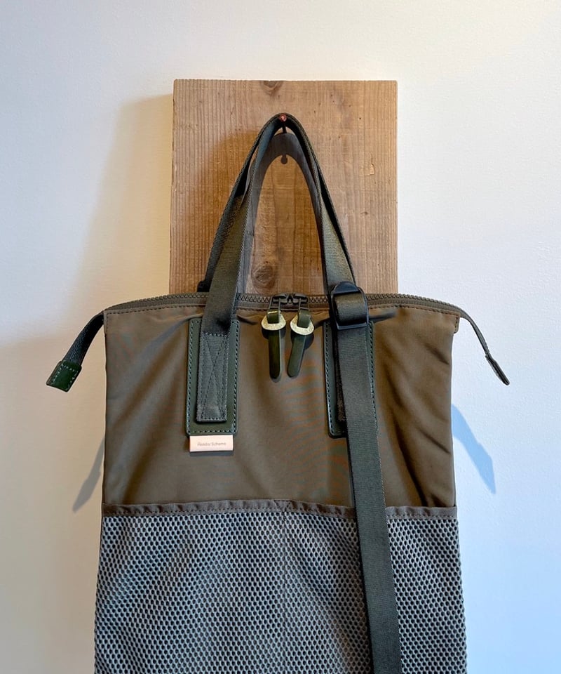 Hender Scheme/functional layered bag/beige,khak Hender Scheme/functional layered bag/beige,khak