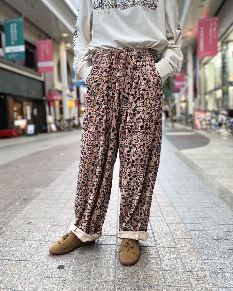 story mfg パンツ Story mfg. パンツ 「STORY / ストーリーエムエフジー.」FORAGER