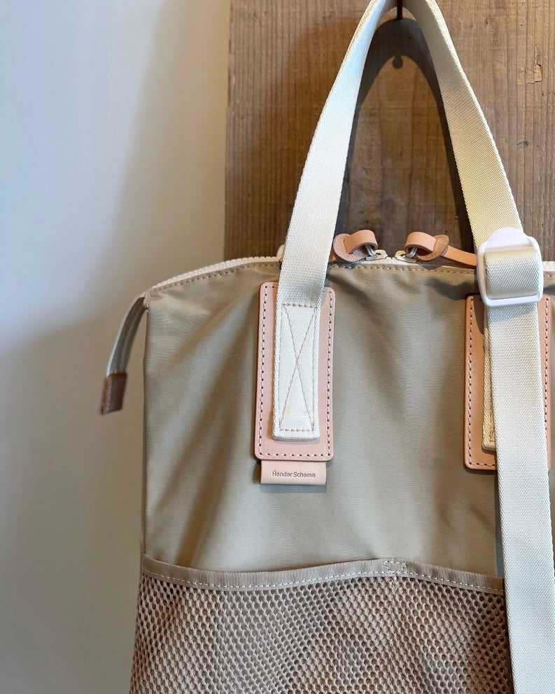 Hender Scheme/functional layered bag/beige,khak Hender Scheme/functional layered bag/beige,khak