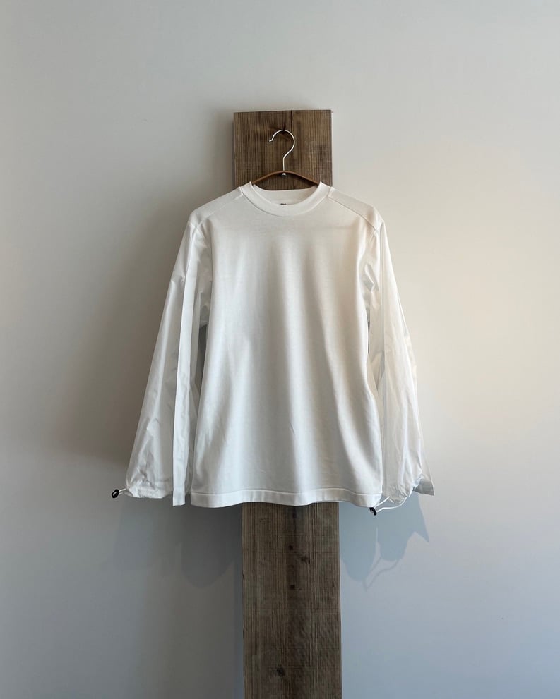 トップス TOGA PULLA TOGA PULLA Cotton taffeta L/S TOGA PULLA/COTTON TAFFETA L/S/WHITE,NAVY,BLACK