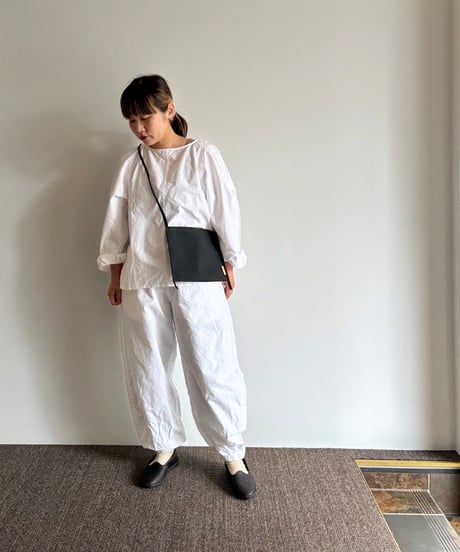 SONO/JAMIE joggers/White,Dusty peach