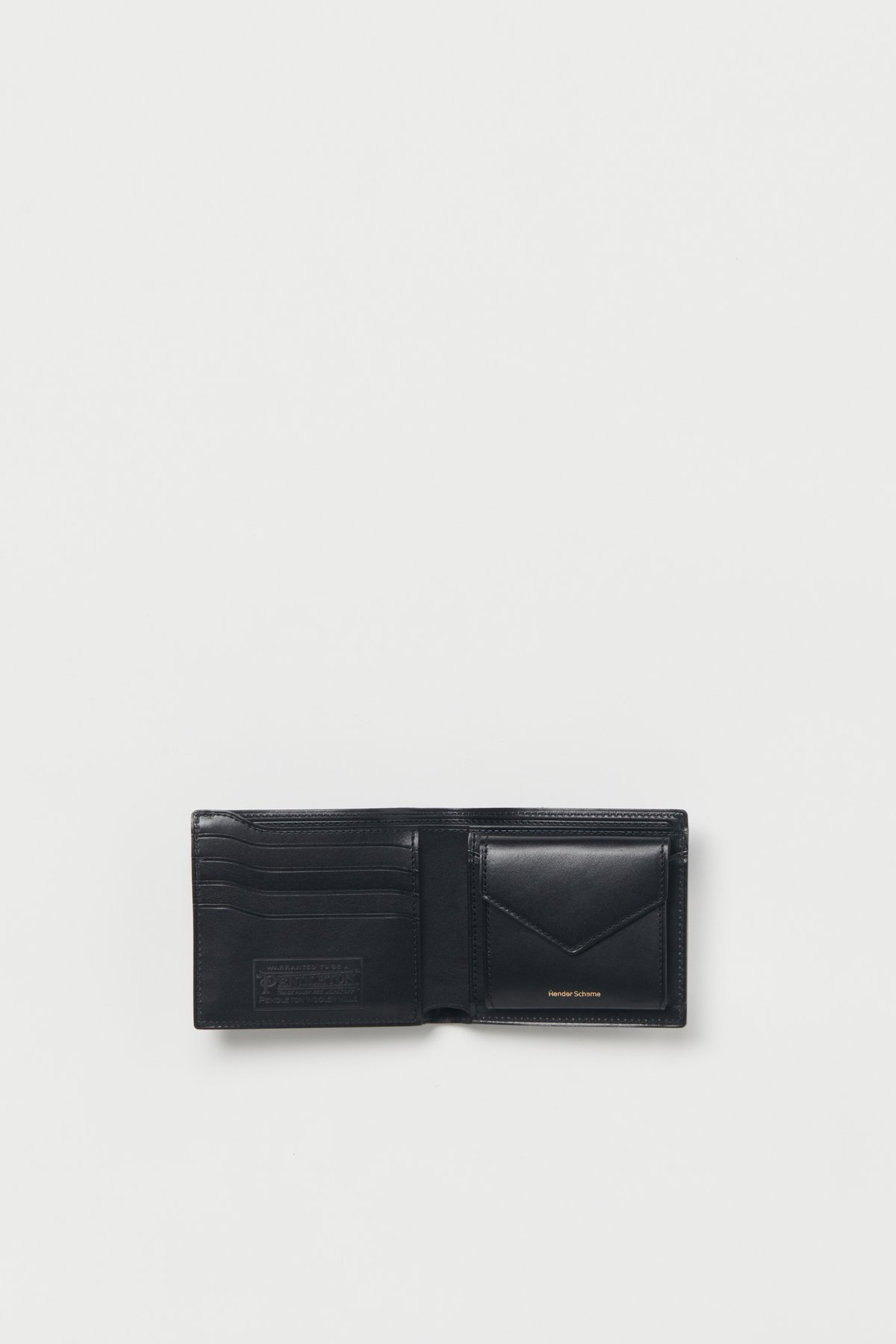 Hender Scheme×PENDLETON/half folded wallet/blac
