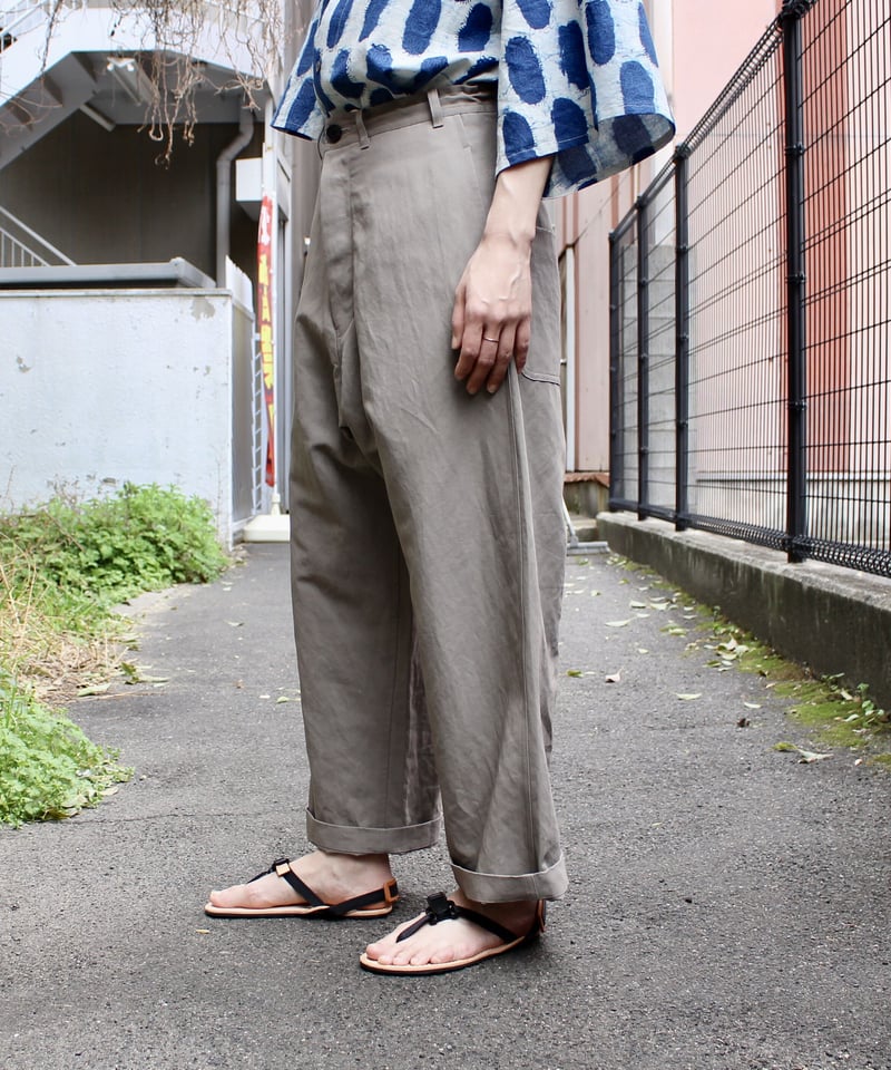 O project /オー プロジェクト　サルエルパンツ XSサイズ オー プロジェクト O PROJECT WIDE EASY PANTS （BLACK） -FASCINATE